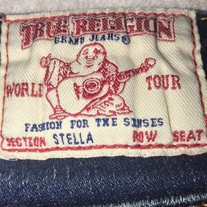 Vintage TRUE RELIGION WOMEN JEANS 26x34